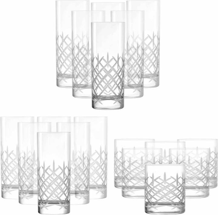 Stölzle Bar Glasses New York Bar Club (18 x, Long drink glasses)
