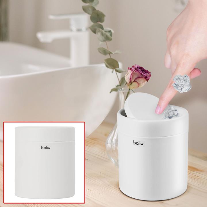 Produktbild BadeStern Schwingdeckeleimer (1.25 l)