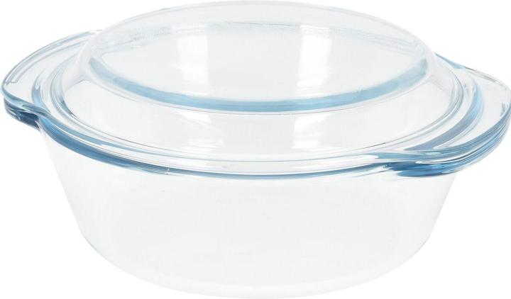 Image du produit Koopman Plat à four en verre avec couvercle 1500 ml