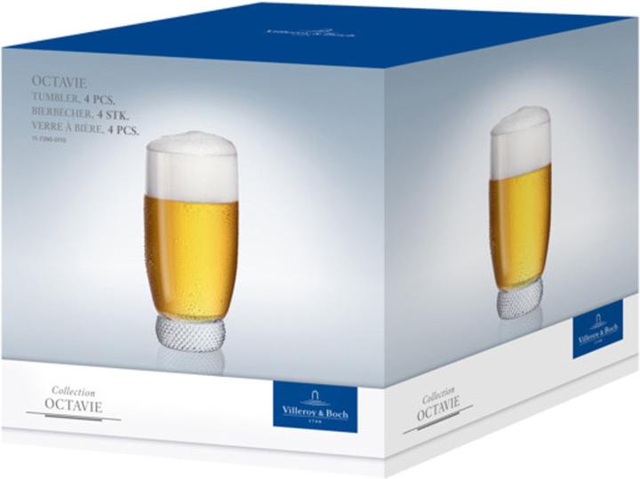 Image du produit Villeroy & Boch Verres à bière Octavie (0.39 l, 4 x)
