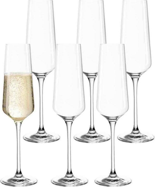 Actual product image Leonardo Glass set Beer, Sparkling Wine, Wine PUCCINI (30 Glasses, White wine glasses, Champagne glasses, Red wine glasses)
