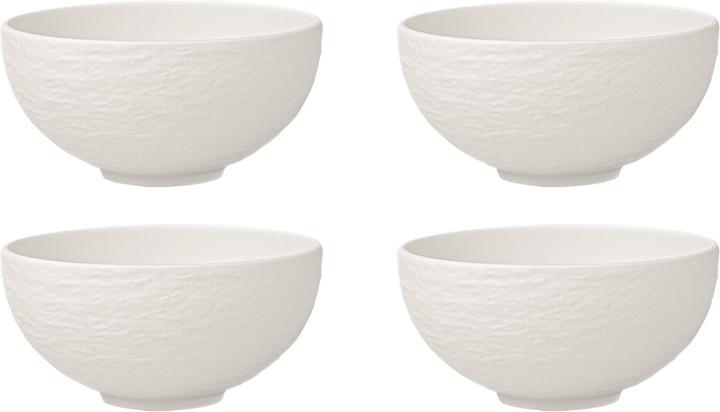 Villeroy & Boch Soups Bol Manufacture Rock Blanc (4 x, 12.50 cm)