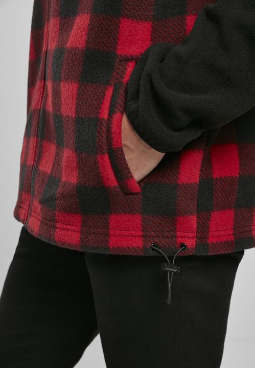 Produktbild Urban Classics Patterned Polar Fleece Track Jacket (L)