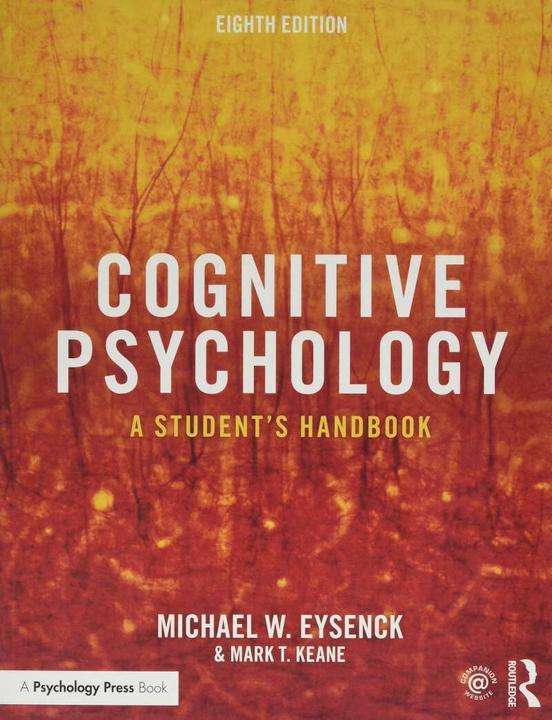 Produktbild Cognitive Psychology (Englisch, Mark T. Keane, Michael W. Eysenck, 2020)