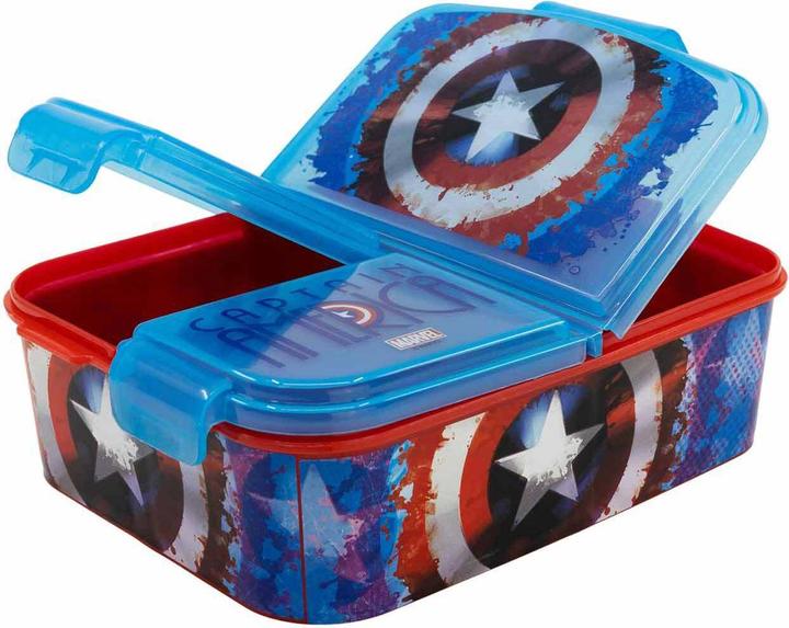 Actual product image Stor Lunch Box & Drink Bottle Captain America