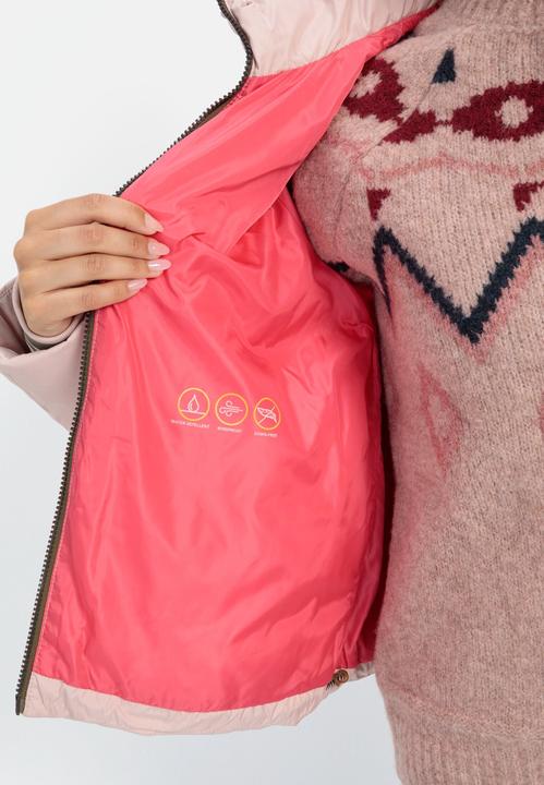 Actual product image Camel Active Cropped puffer jacket made from recycled polyester (44)