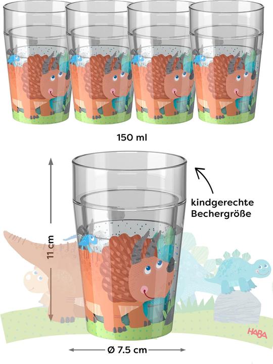 Actual product image Haba Becher Glitzerbecher (4 x)