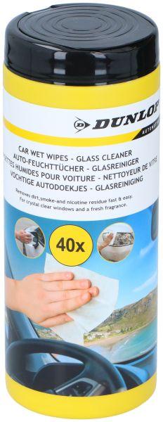 Immagine prodotto Dunlop Salviette umidificate per auto per pulire i vetri