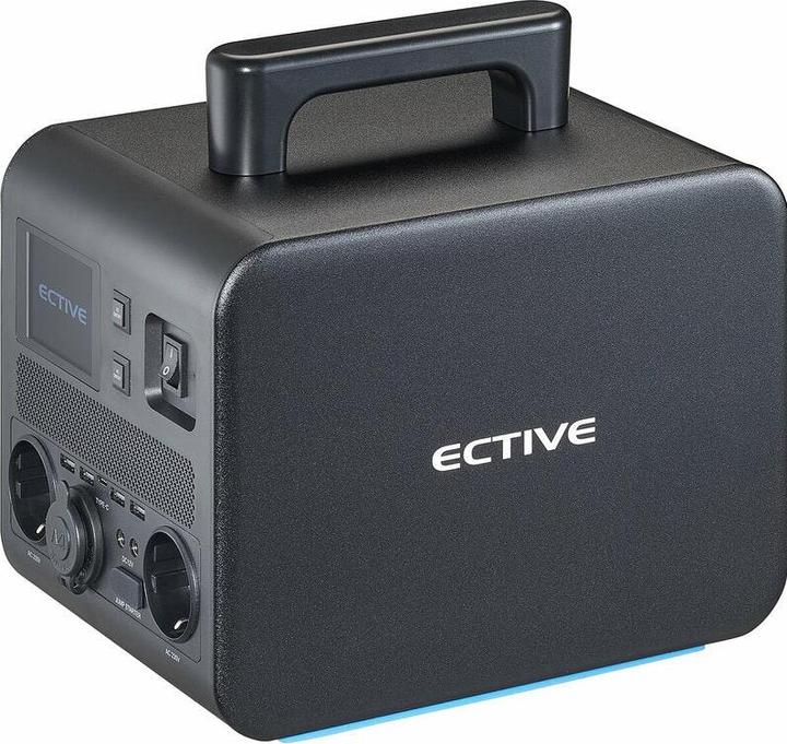 Produktbild Ective BlackBox 5 Lithium Powerstation 500W 512Wh Akku mit USB 12V 230V Camping (512 Wh, 8.50 kg)
