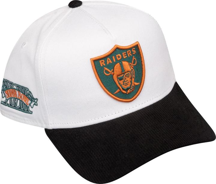 Actual product image New Era 9Forty A-Frame Cap - Kord Las Vegas Raiders Weiss (One size)