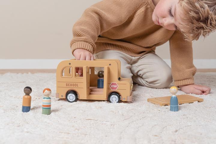 Produktbild Little Dutch Schulbus mit Figuren FSC
