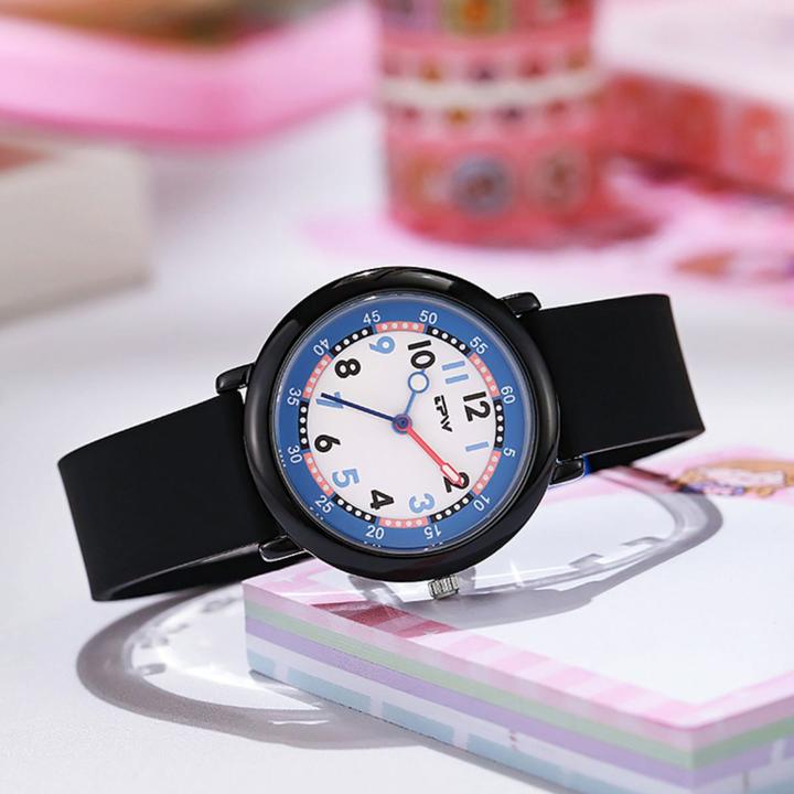 Produktbild VR Shinecon Kinderuhr Modell Flex, Schwarz
