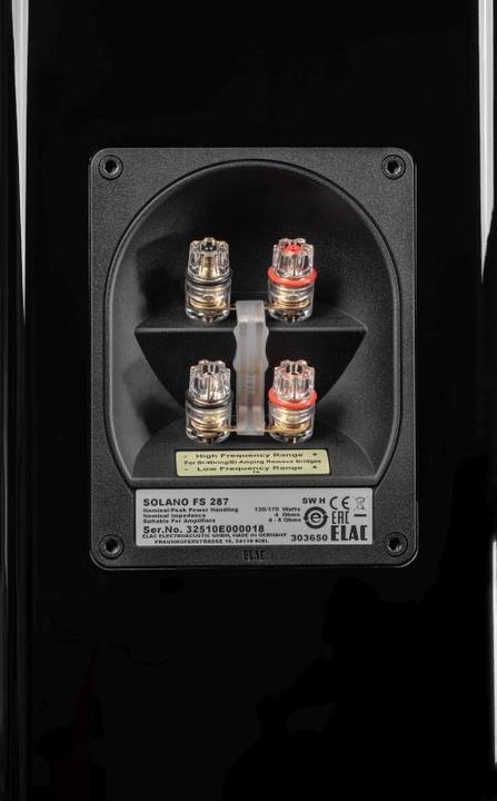 Produktbild ELAC Solano FS 287.2 highgloss *highgloss schwarz* (1 Paar)