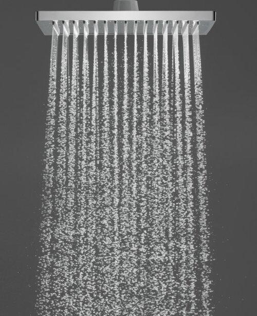 Actual product image hansgrohe HG overhead shower Crometta E 240, 1 jet matt black (15.90 l/min)