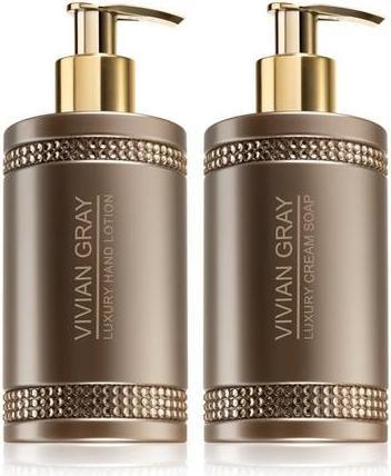 Actual product image Vivian Gray Brown Crystals