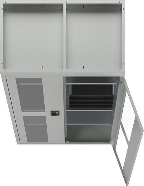 Produktbild Lista Sichtfensterschrank, HxBxT 1950 x 1000 x 580 mm (100 cm, 195 cm)