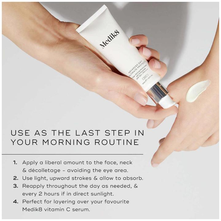 Actual product image Medik8 Advanced Day Ultimate Protect SPF50 50ml (Sun cream face, SPF 50, 50 ml)