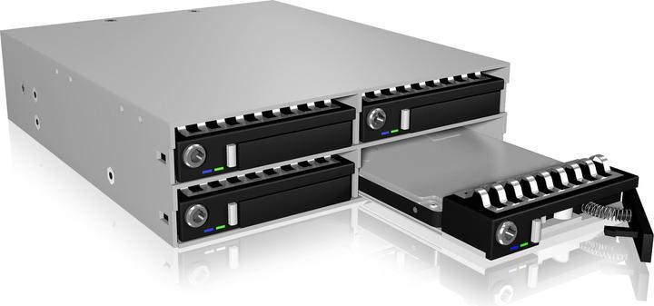 Actual product image Icy Box IB-2222SSK 4-Bay 2.5" Backplane, Hot-SWAP, black