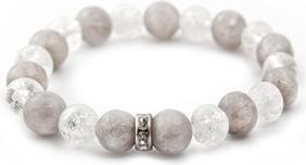 Produktbild Beneto Beaded bracelet made of jade and crystal MINK43/17
