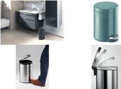 Produktbild Durable Treteimer Metall rund, Soft Close (5 l)