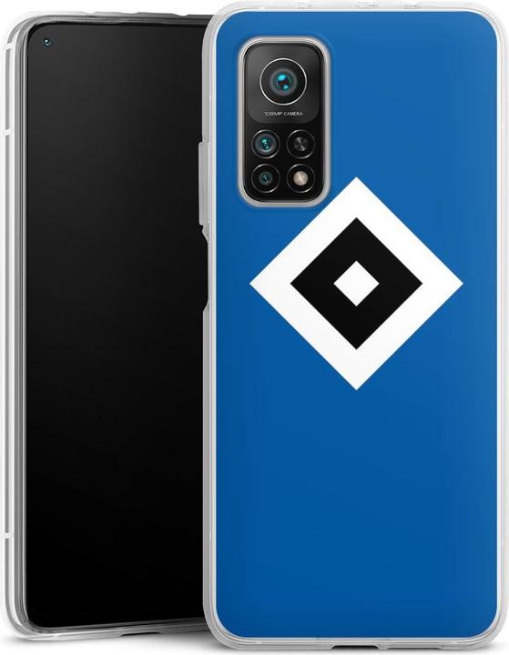 Produktbild DeinDesign Silikon Hülle für Xiaomi Mi 10T Pro 5G Handyhülle Case Smartphone Schutzhülle HSV Hamburger SV (Xiaomi Mi 10T Pro 5G)