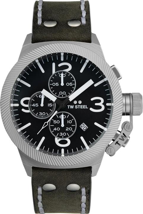 Immagine prodotto TW-Steel CS105 Canteen Cronografo Uomo 45mm 10ATM (Cronografo, 45 mm)