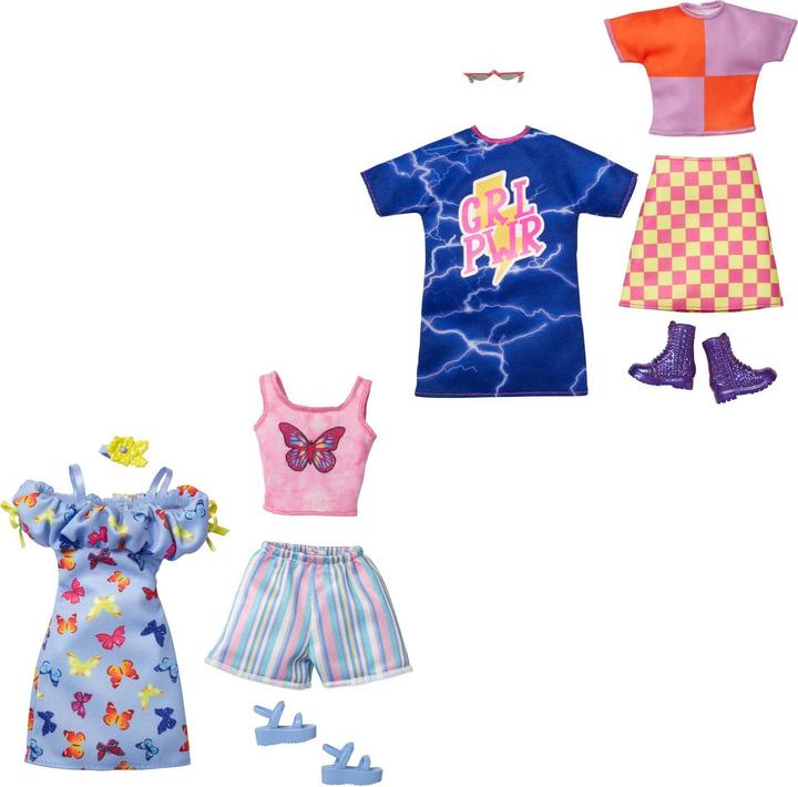 Image du produit Barbie Fashions Pack de 2 pièces assorties