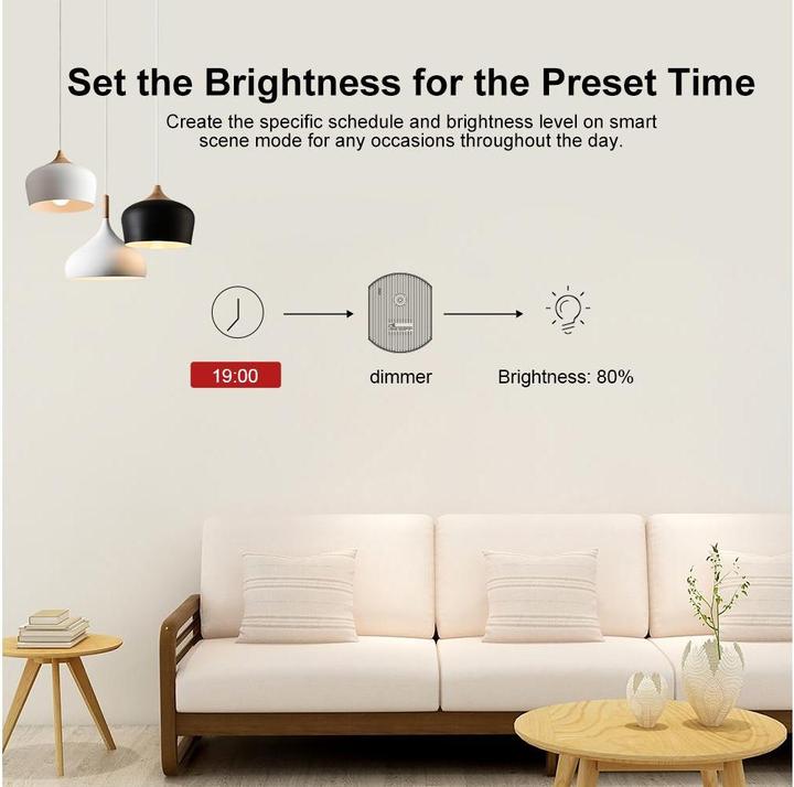 Image du produit Sonoff Smart Dimmer Switch D1 avec RM433R2 à distance (Actionneur de variateur)