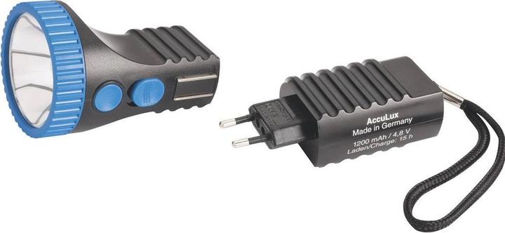 Produktbild AccuLux LED Taschenlampe PowerLux akku (17.50 cm, 200 lm)