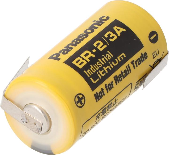 Image du produit Panasonic Batterie BR-2/3 A mit Lötfahnen in Z-Form (1 pcs, A23, 1200 mAh)