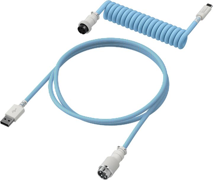 Immagine prodotto HyperX Cavo USB-C a spirale azzurro-bianco