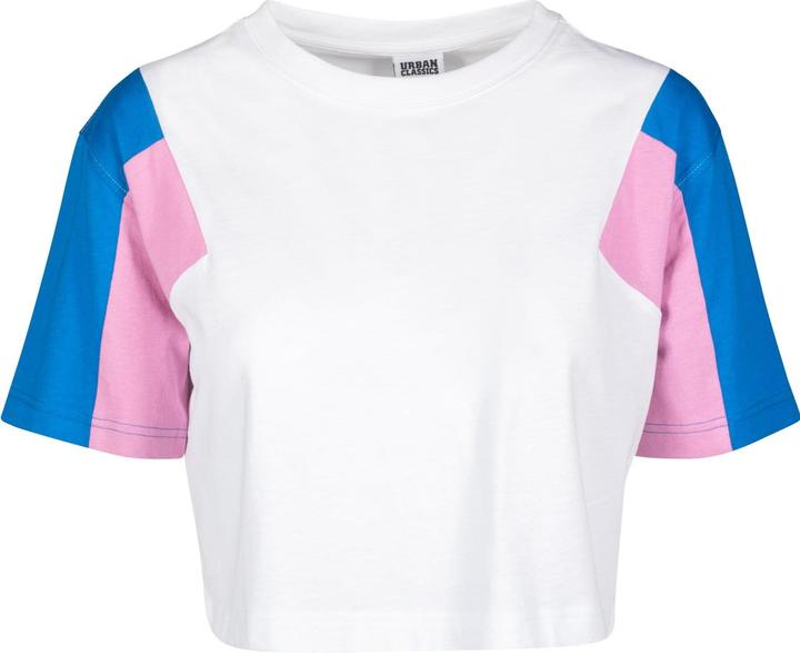 Produktbild Urban Classics Ladies 3-Tone Short Oversize Tee (XS)