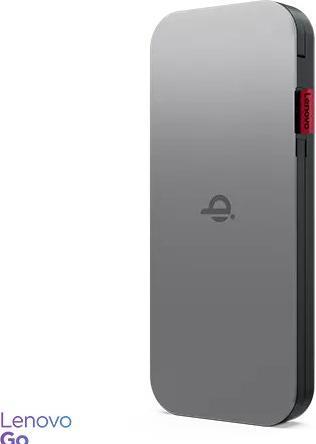 Produktbild Lenovo GO Wireless Power Bank 10000 mAh, Thunder Black, 258 g, 15 W (10000 mAh, 30 W, 38.50 Wh)