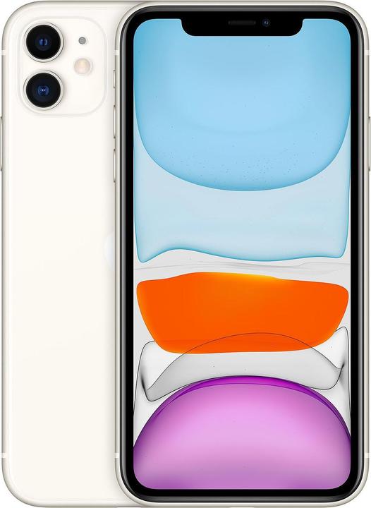 Re!commerce iPhone 11 (64 GB, Bianco, 6.10", 12 Mpx, SIM + eSIM, B / Molto bene)