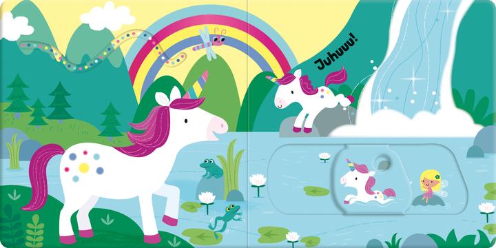 Actual product image Baby's first sliding book: Unicorns (German)