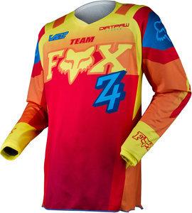 Fox Jersey 180 Imperial Red-Yell (XL)
