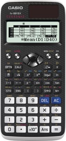Produktbild Casio Technischer Taschenrechner fx-991ex, schwarz, 552 Funktionen