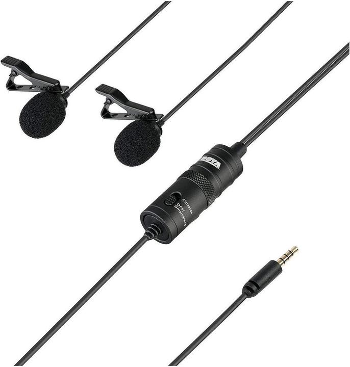 Image du produit Boya BY-M1DM Dual Lavalier