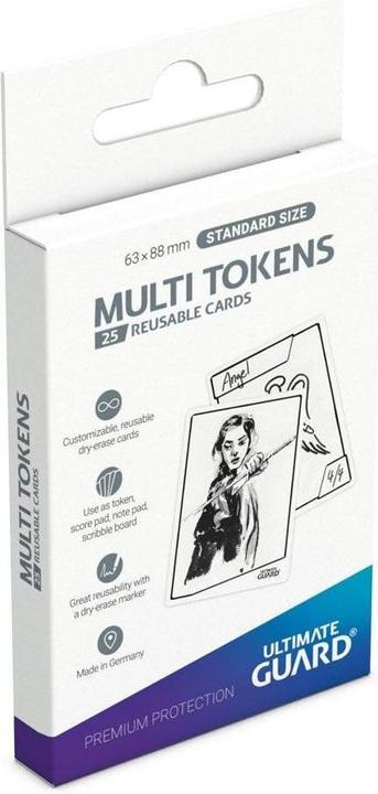 Actual product image Ultimate Guard Multi Tokens (25er-Pack)