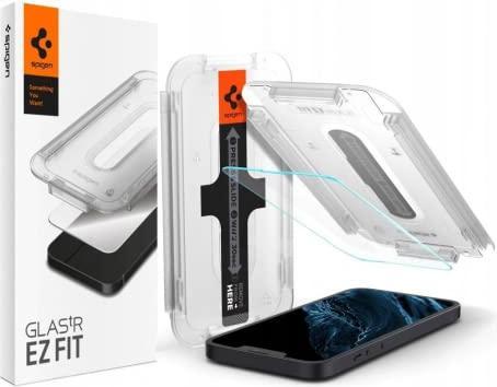 Produktbild Spigen Gehärtetes Glas GLAS.tR ez Passend für Apple iPhone 13 (1 Stück, Apple iPhone 14, Apple iPhone 16e, Apple iPhone 13 Pro, Apple iPhone 13)