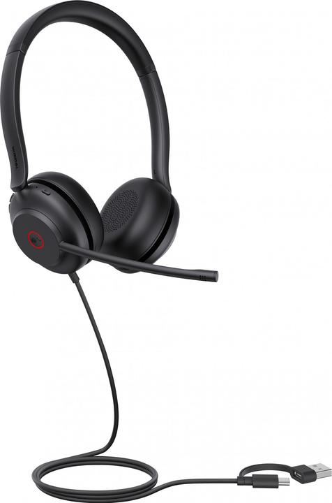 Actual product image Yealink Headset UH35 Dual Teams USB-C/A (Cable, USB-A)