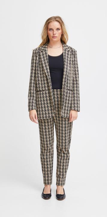 Actual product image Ichi IHKATE HOUNDSTOOTH PA 20120297 (L)