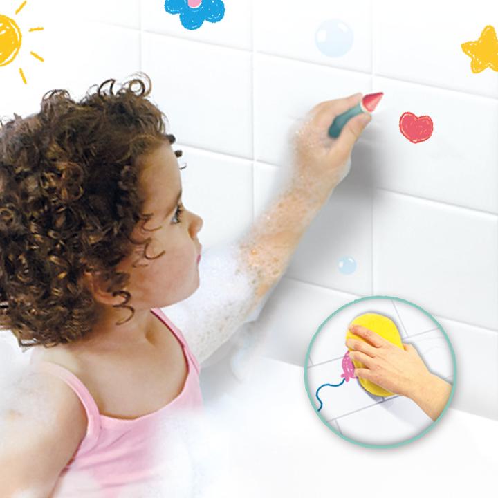 Actual product image Ses Tiny Talents Bath Crayon - 8 Colours
