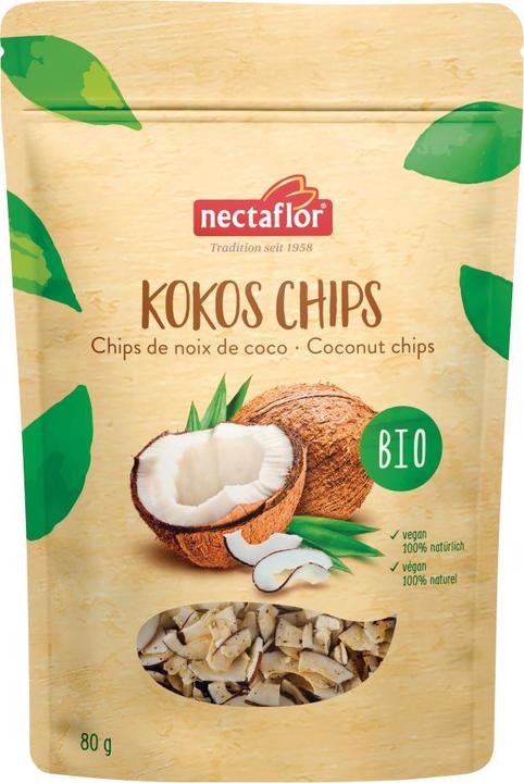 Immagine prodotto Nectaflor Chips di cocco biologico 80g (80 g)