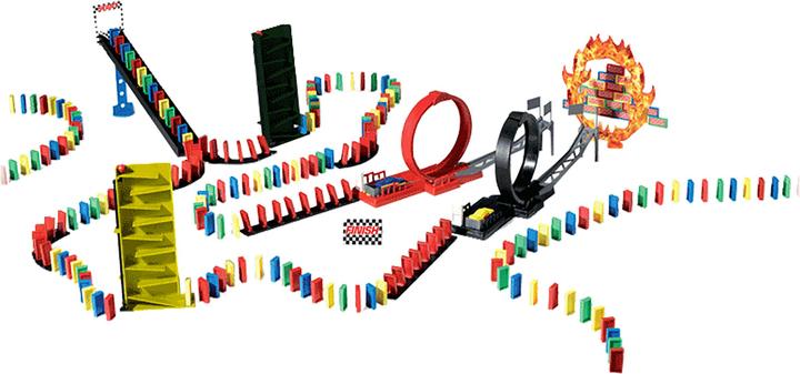 Produktbild Goliath Toys Domino Express Crazy Race (Deutsch, Französisch, Englisch)