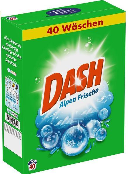 Actual product image Dash Regular (40 Washing cycles, Washing powder)