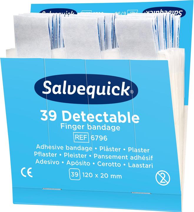 Produktbild Salvequick Refill Pflaster-Strips wasserfest (Erste Hilfe Set Zubehör)