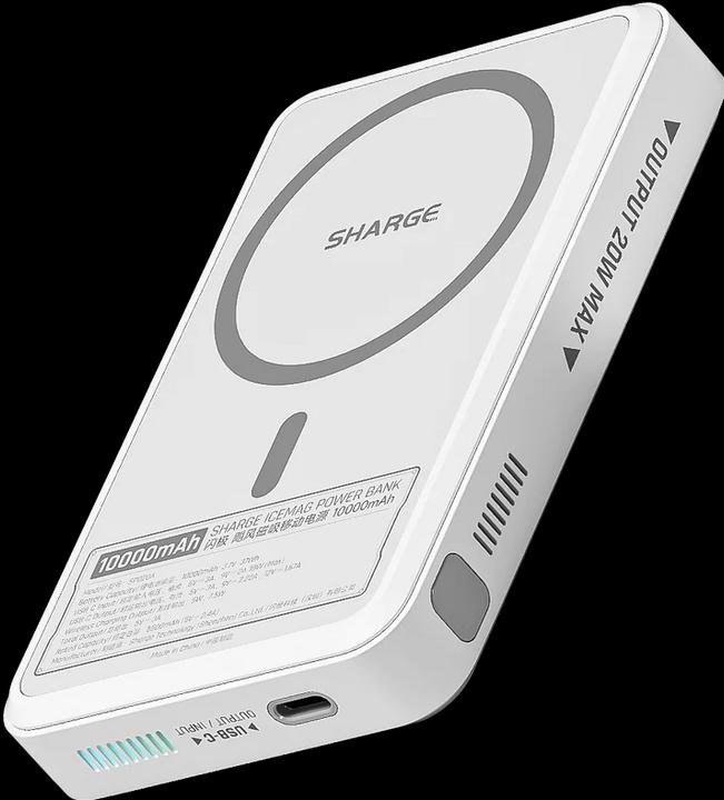 Image du produit Sharge Icemag (10000 mAh, 20 W, 37 Wh)