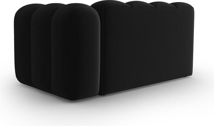 Actual product image Micadoni Velvet Right Modular Sofa, "Lupine", 2 Seats, 145x95x70Made in Europe (2 person sofa, 3-seater, 4-seater)