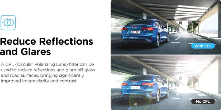 Produktbild Viofo CPL-400 filter for VS1 dash camera